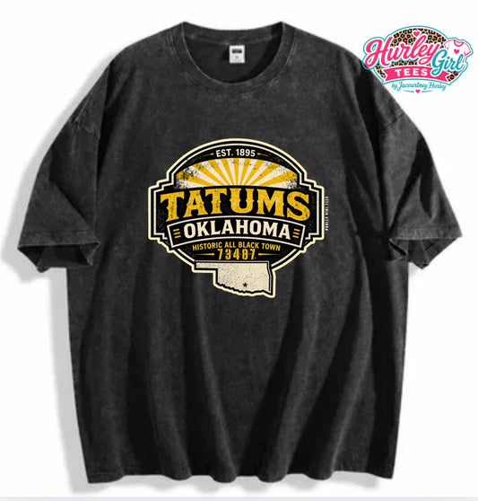 PREORDER Tatums Acid Wash T-shirt