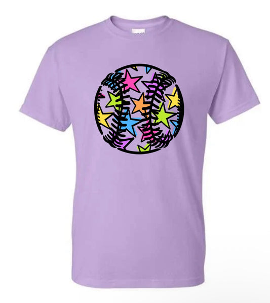 Colorfull Baseball Tee