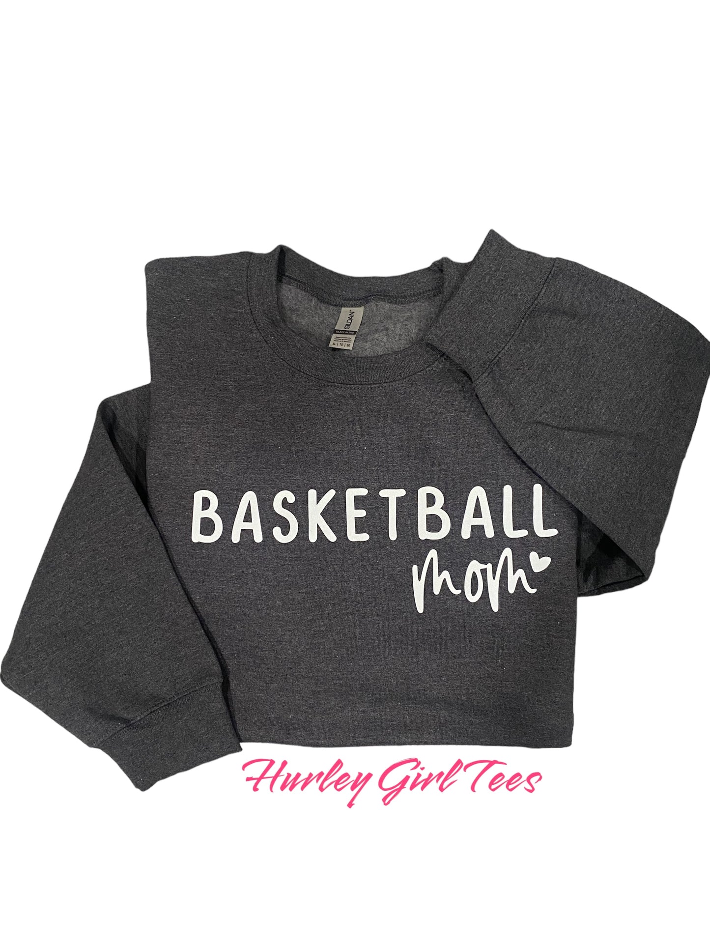 Basketball Mom Dark Grey Sweatshirt