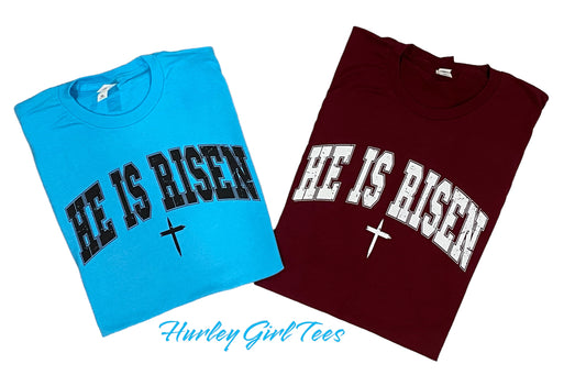 He is risen, he is risen t-shirt