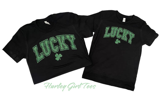 Lucky Faux Sparkle T-shirt