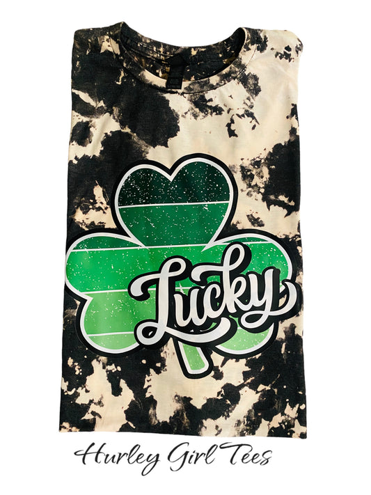 Lucky Tone Bleached T-Shirt